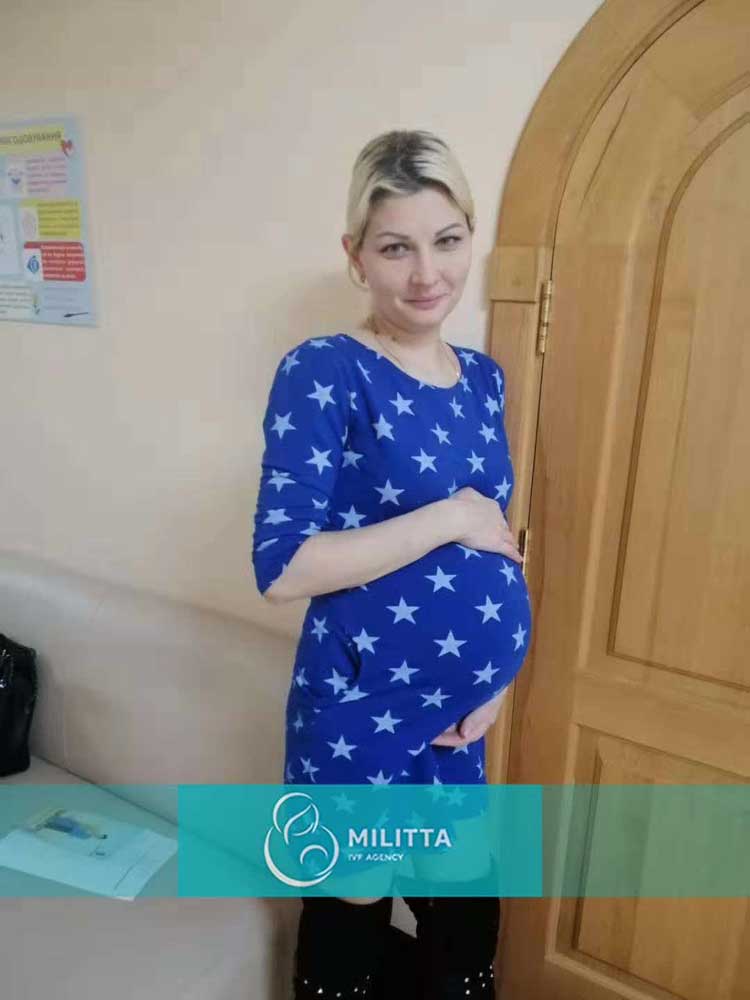 马丽塔三位孕中期来到医院做产检宝宝发育都很好