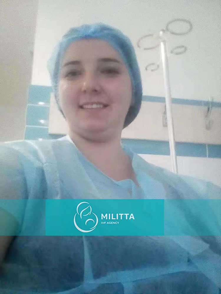两位乌克兰代妈来医院移植