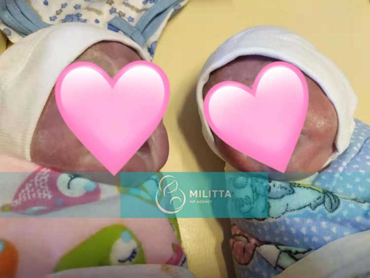 乌克兰马丽塔生殖中心宝宝出生