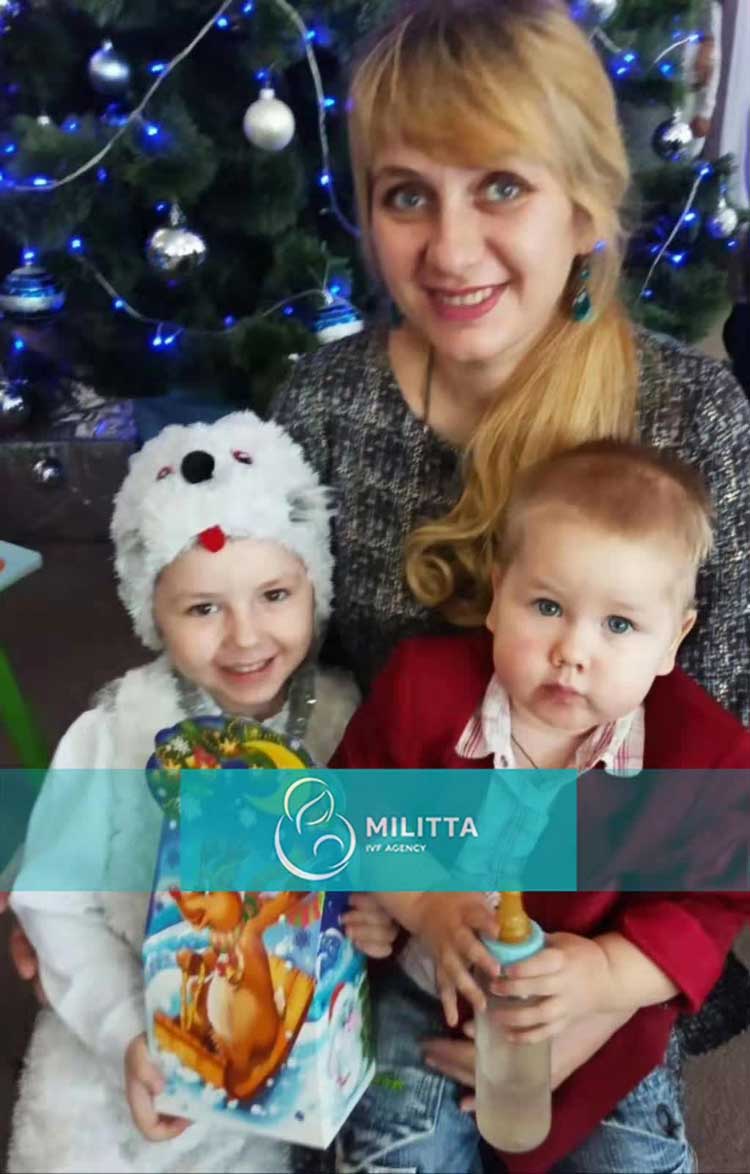 乌克兰的新年马丽塔爱心妈妈过年