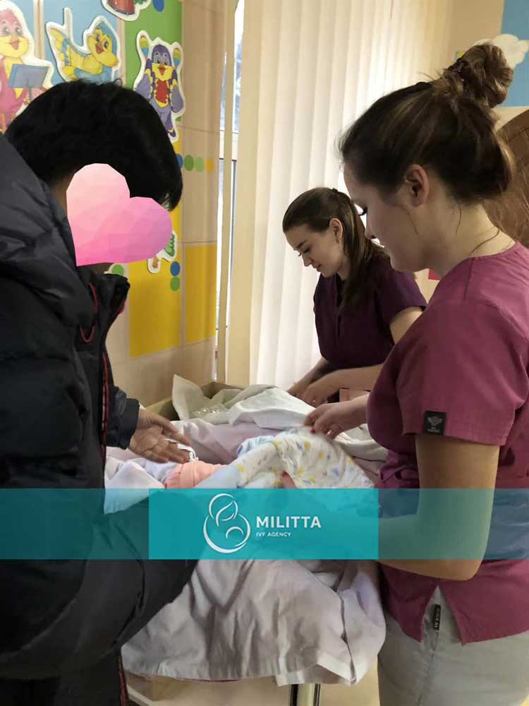 乌克兰妇产医院接宝宝