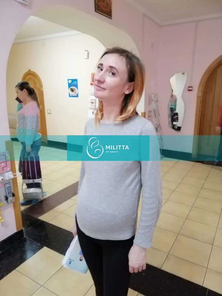 H先生的乌克兰代母怀孕35周去做B超检查宝宝健康状况