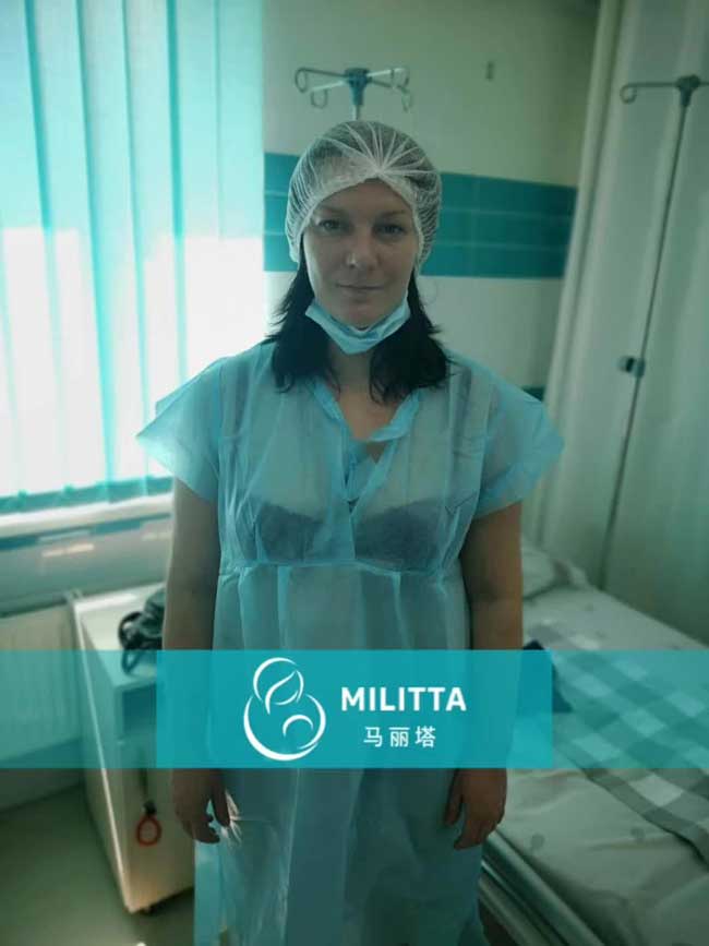 疫情期间，乌克兰马丽塔安排的代母试管移植滞后一点