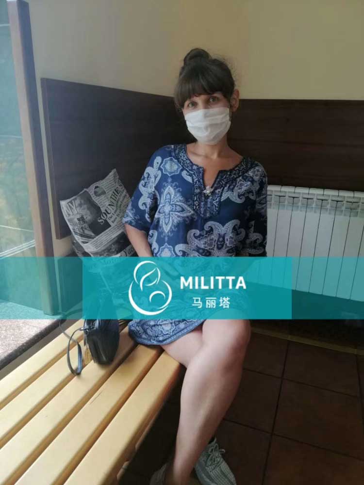 乌克兰代妈准备到医院做产检