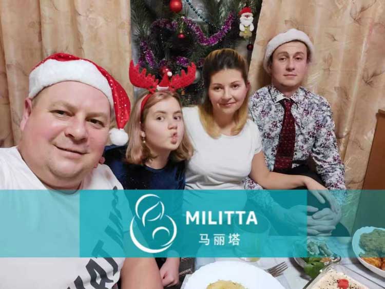 乌克兰代妈家庭过新年