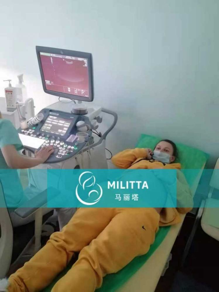 1月19日，在丽塔医院做产检的乌克兰们