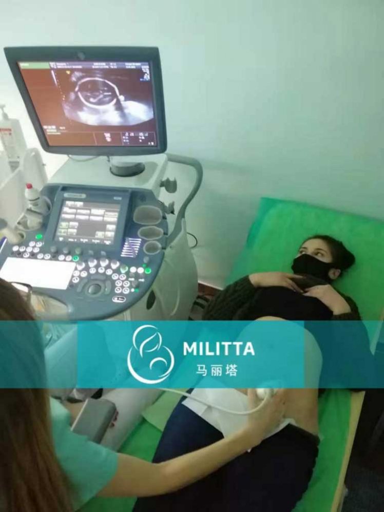 1月21日，在丽塔医院做产检的乌克兰们