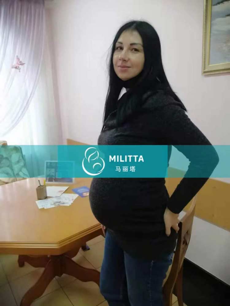 乌克兰代理孕母做产检