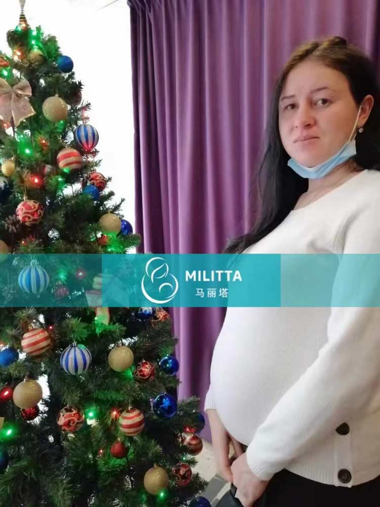 乌克兰孕妈做产检