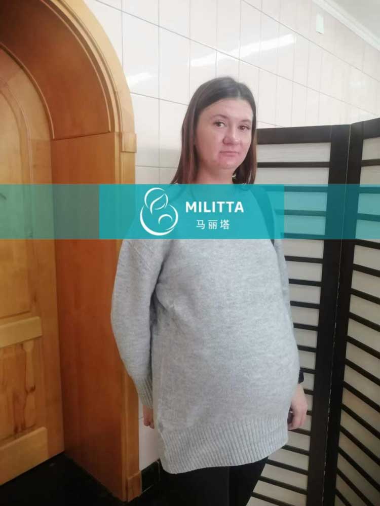乌克兰孕33周孕妈做B超
