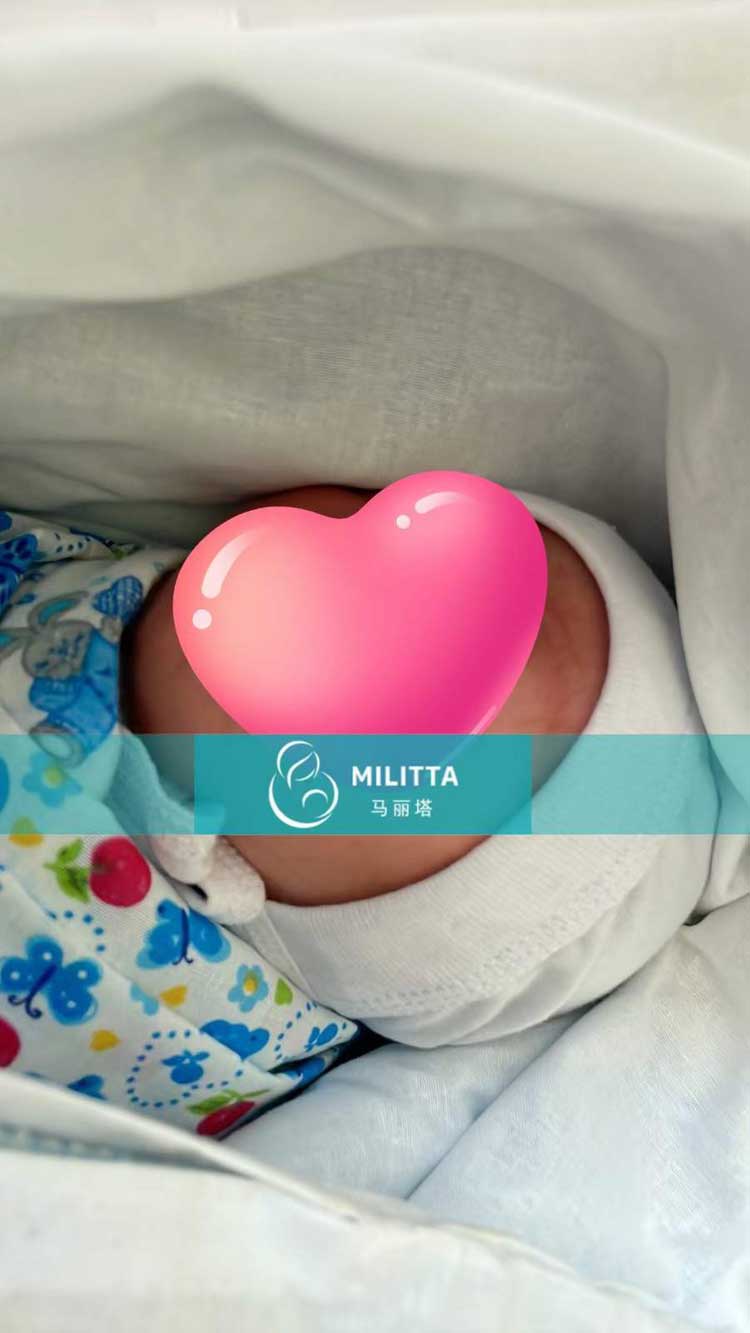 丽塔医院试管助孕的足月男宝出生