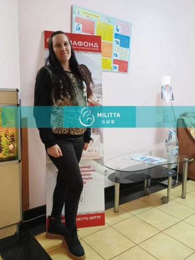 两位在乌克兰LITA医院移植胚胎的试管妈妈做常规孕检