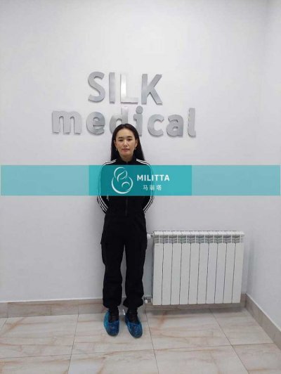 格鲁吉亚客户安排的哈萨克斯坦试管妈妈来Silk医院检查身体