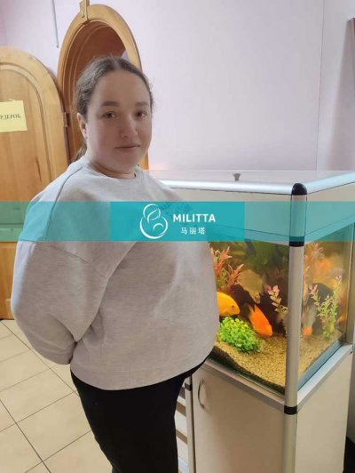 两位乌克兰LITA丽塔医院移植的胎稳妈妈来做常规产检