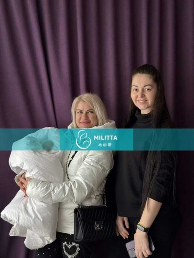安排乌克兰育儿师和试管妈妈协助接宝宝出院