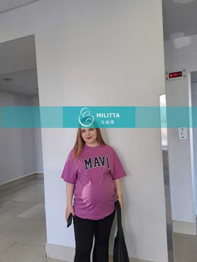 孕晚期爱心妈妈在第比利斯妇产医院做大概孕3