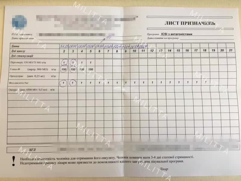 W自卵客户的促排时间表 专门翻译成中文方便大家了解促排情况