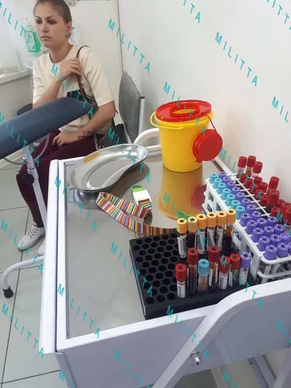 代母来体检,好多验血项目,看了有点小心疼