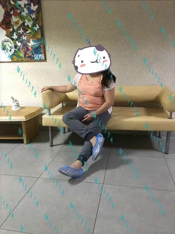 H女士在医院做完甲状腺B超然后见医生准备开始促排