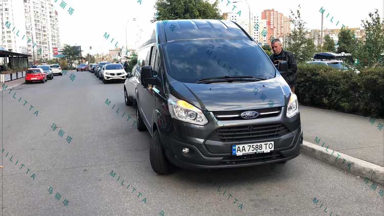 乌克兰马丽塔接待车