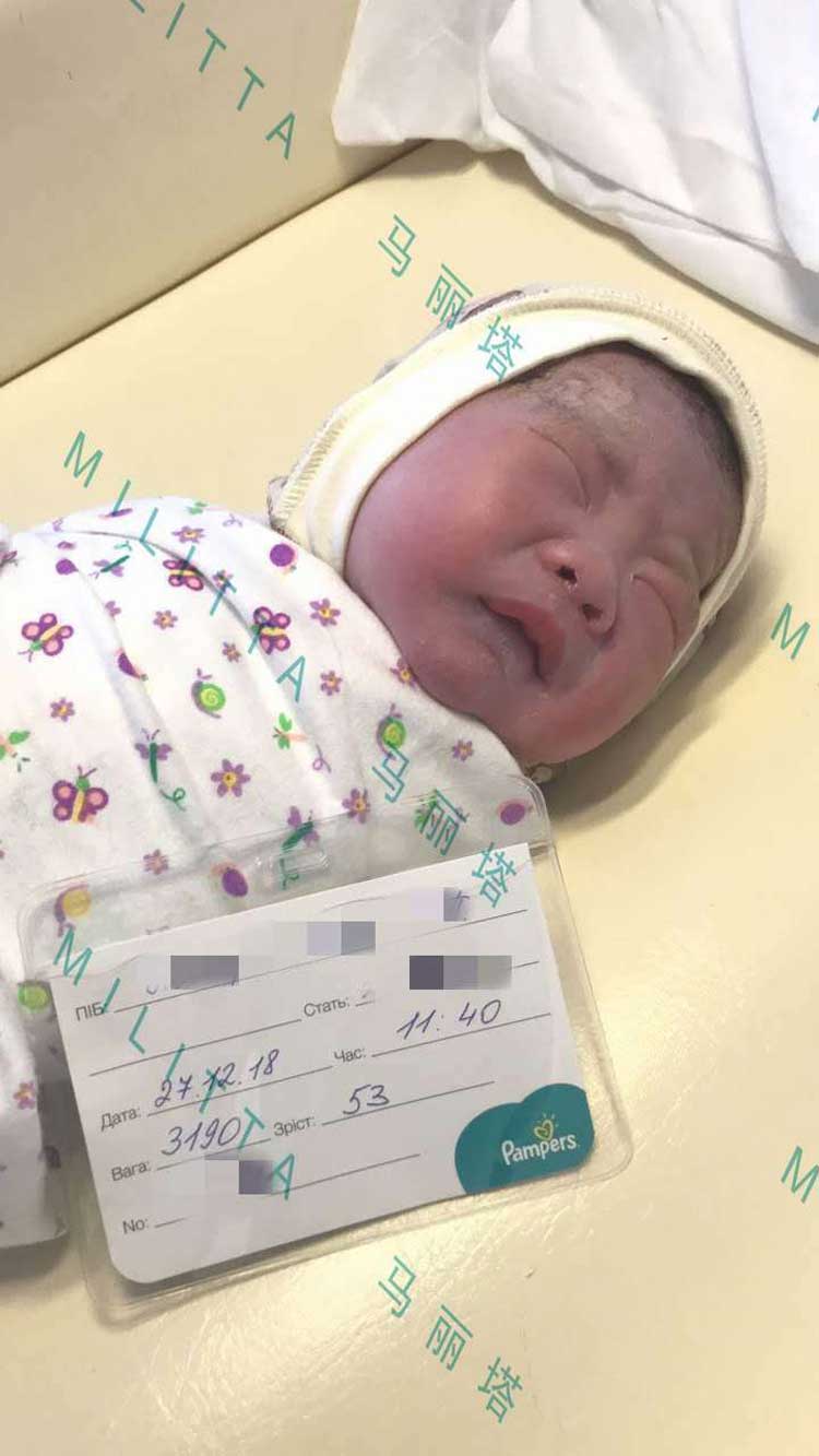 X先生喜迎6斤大胖小子,宝宝比预产期要早一点出生