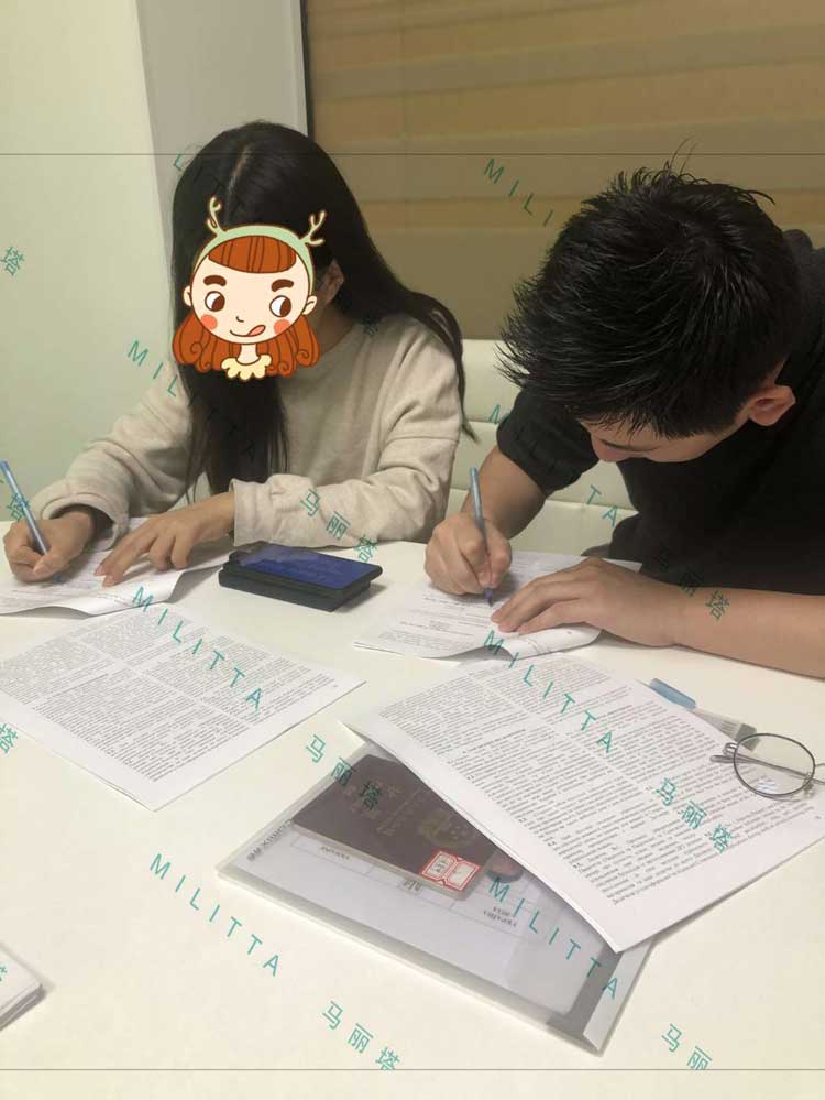 夫妇俩成功签约玛丽塔的胚胎转移试管套餐 较人性化