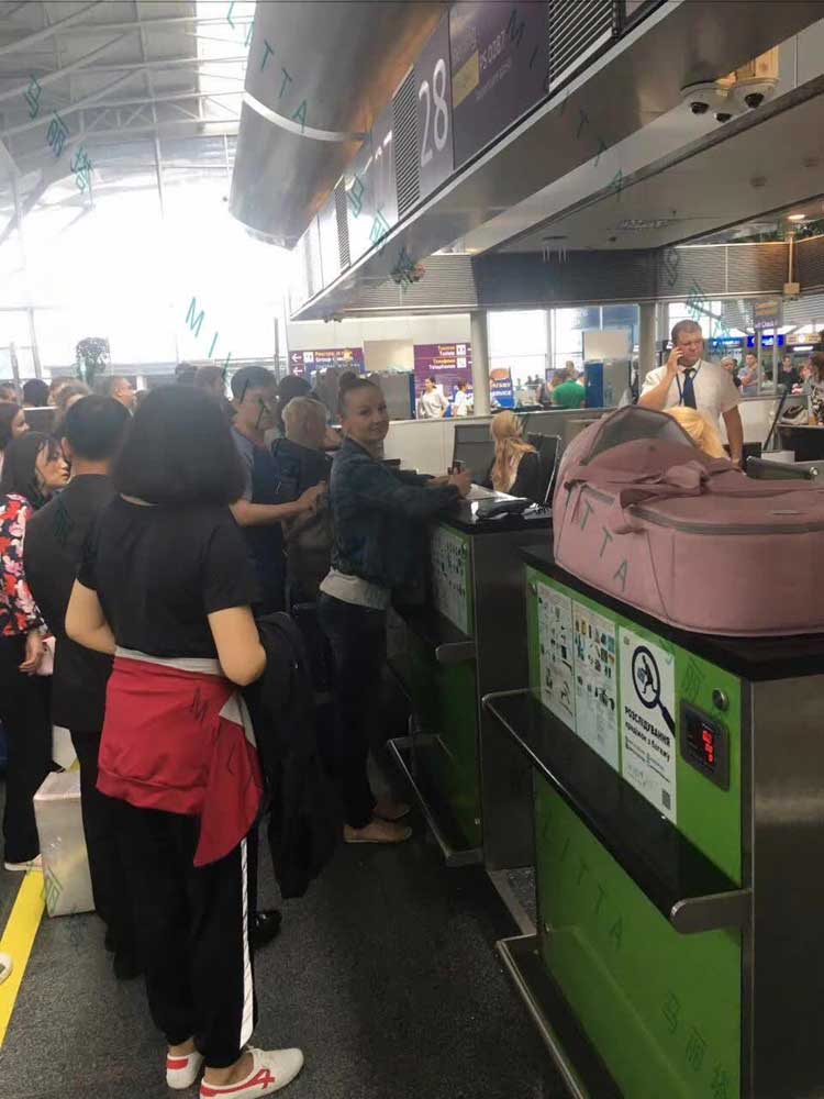 马丽塔每天都会有新客户到来,也会有老客户带宝宝归途