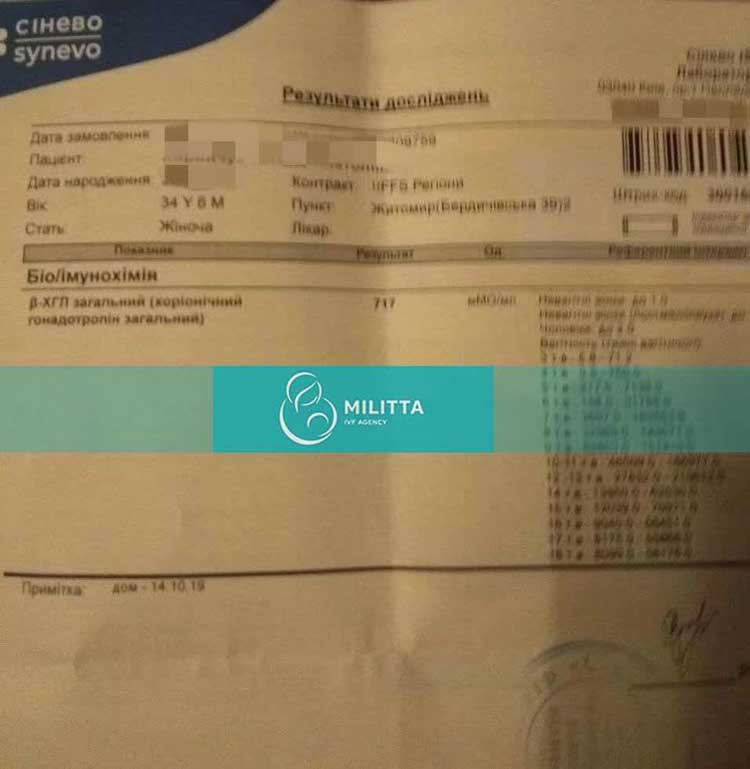 这个周末最值得开心的事儿|一张薄薄的报告单:hcg值717