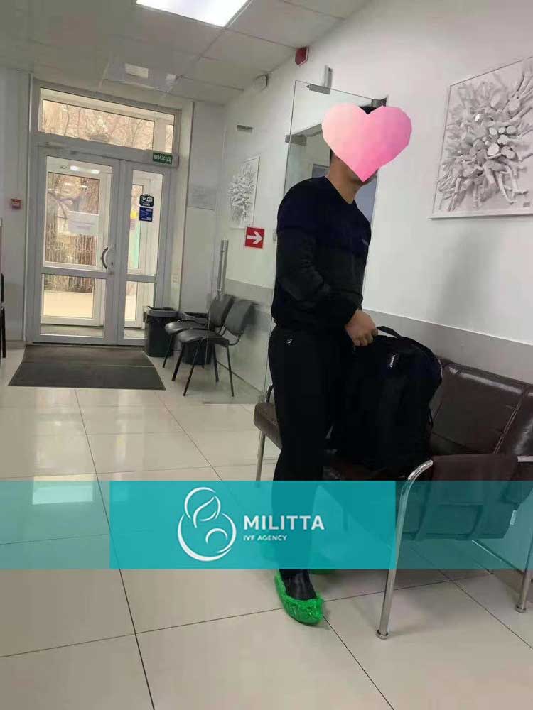 在医院检查碎片