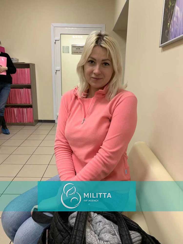 Y姐姐家的试管来做了第一次B超是龙凤胎