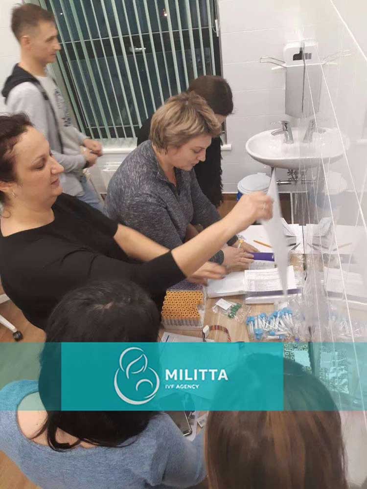 乌克兰体检机构Synevo公司来lita医院培训护士标准体检