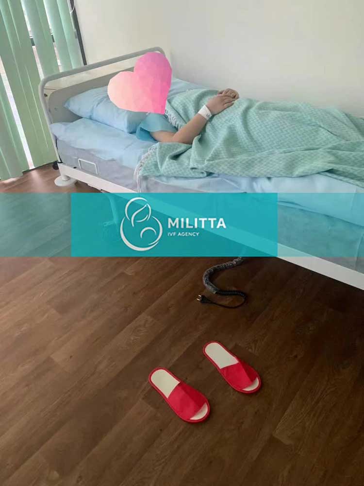 AMH才一点几在乌克兰丽塔医院取卵竟取出11个卵子
