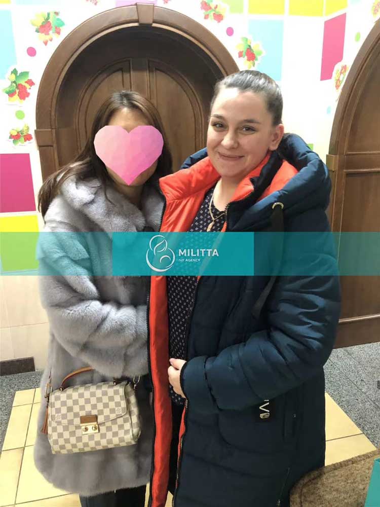 到乌克兰妇产医院接孩子