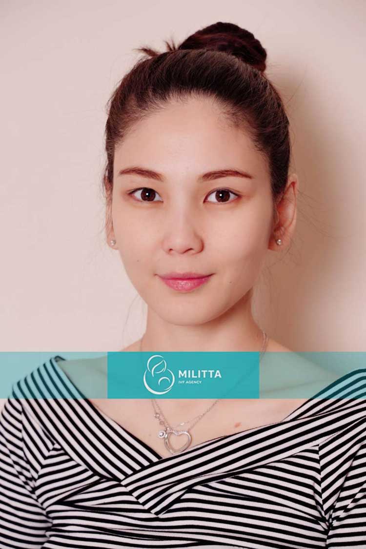 马丽塔刚签约的亚洲捐卵女孩 形象气质佳