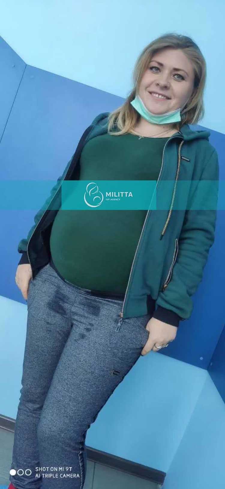 乌克兰代妈到医院检查