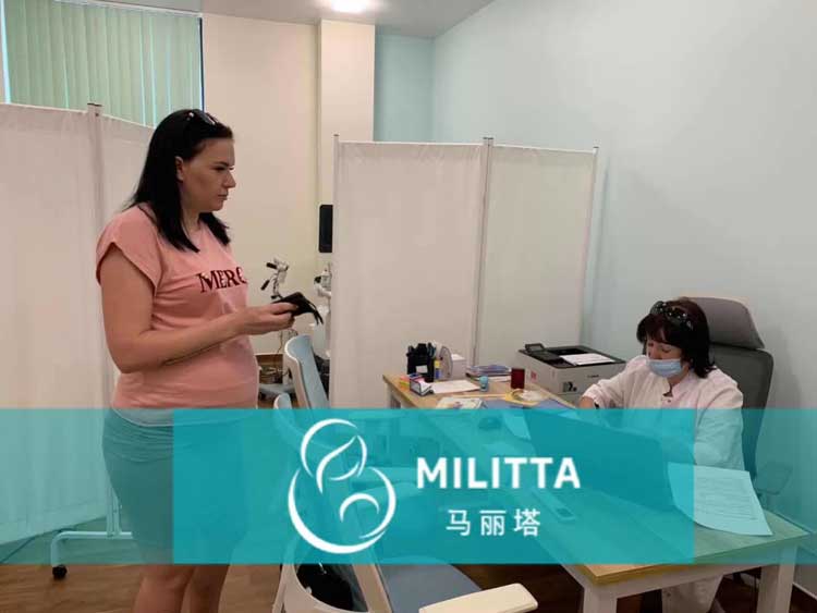 乌克兰代妈做产检