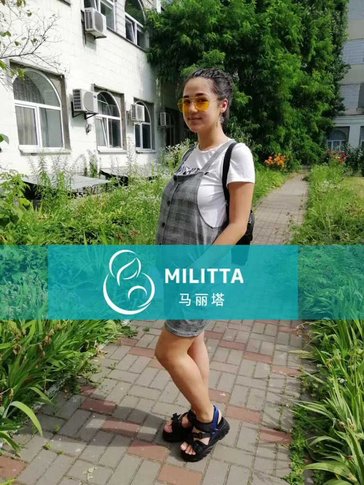 乌克兰马丽塔代妈做产检