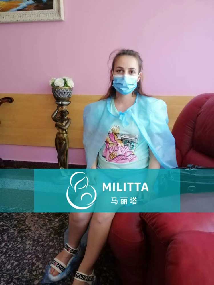 乌克兰代妈做产检