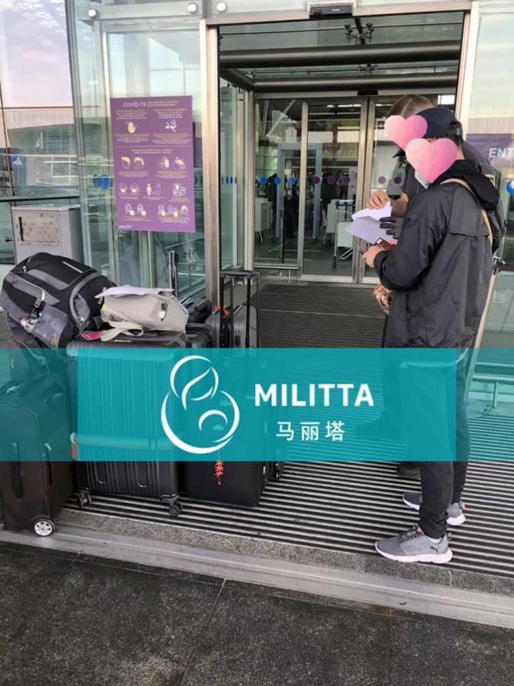 两个在乌克兰出生的试管宝宝回国手续办好了