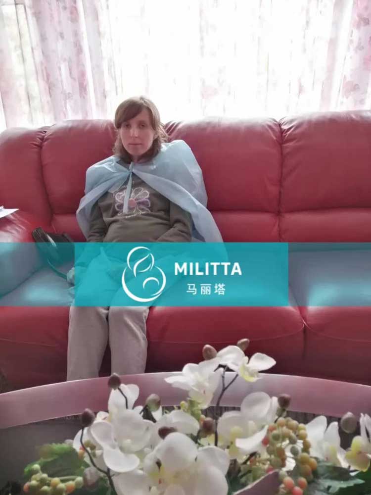 马丽塔代妈做产检