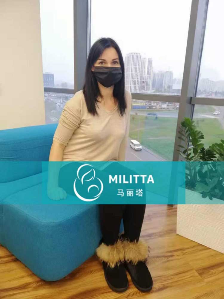 乌克兰代妈在丽塔医院做产检