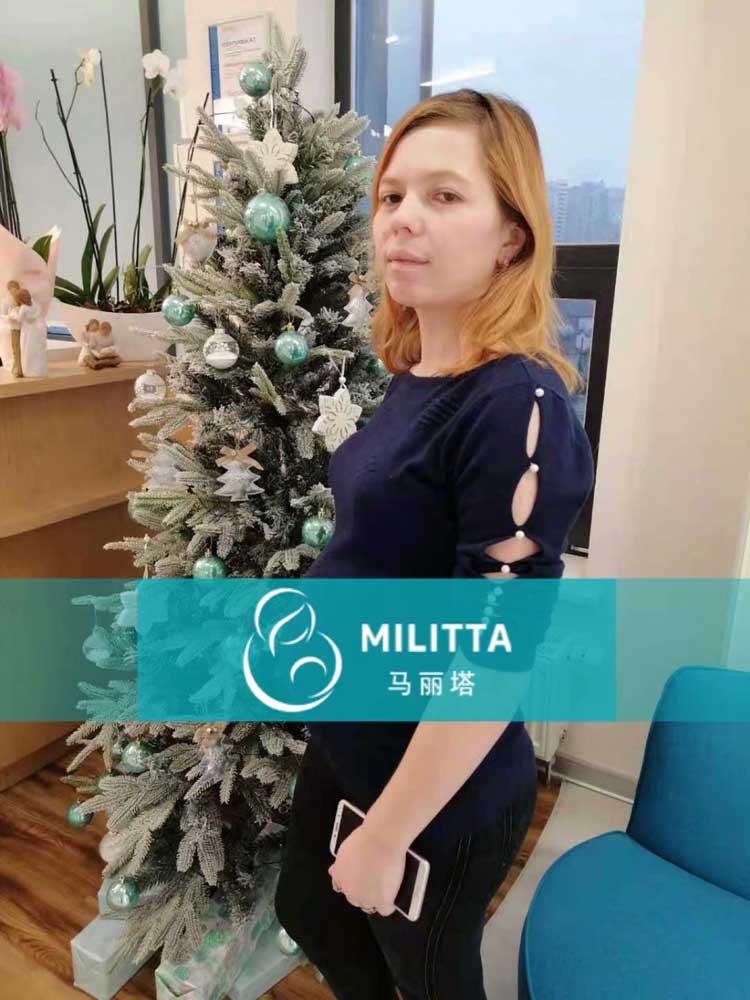 乌克兰代妈到丽塔医院做产检
