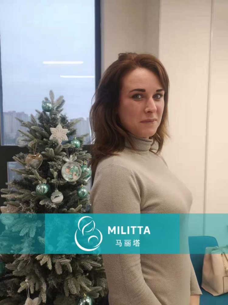 乌克兰代妈第一次B超
