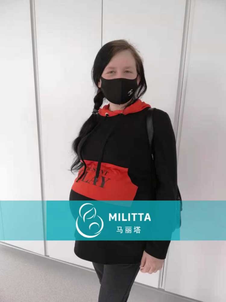 乌克兰试管代妈做产检