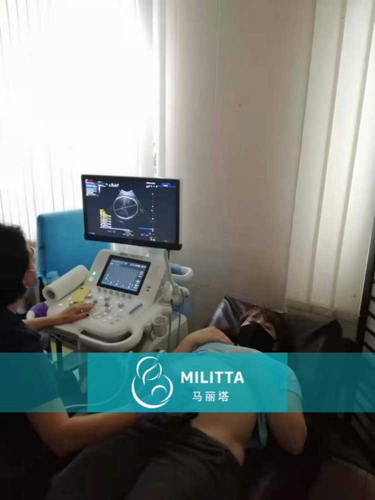 乌克兰代妈做产检