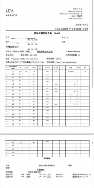 38岁的W女士取有17枚M2级别的卵子,受精养囊成7枚胚胎