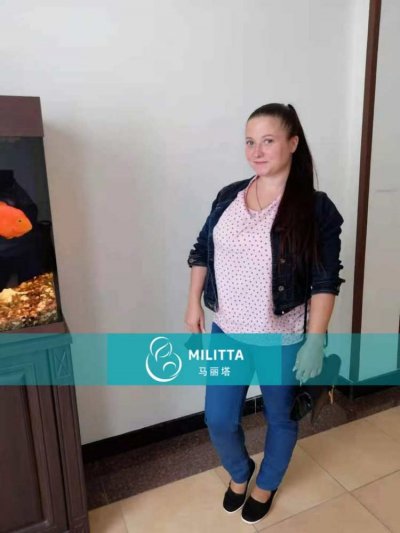 产检的乌克兰试管孕妈们,B超看到腹内的宝宝