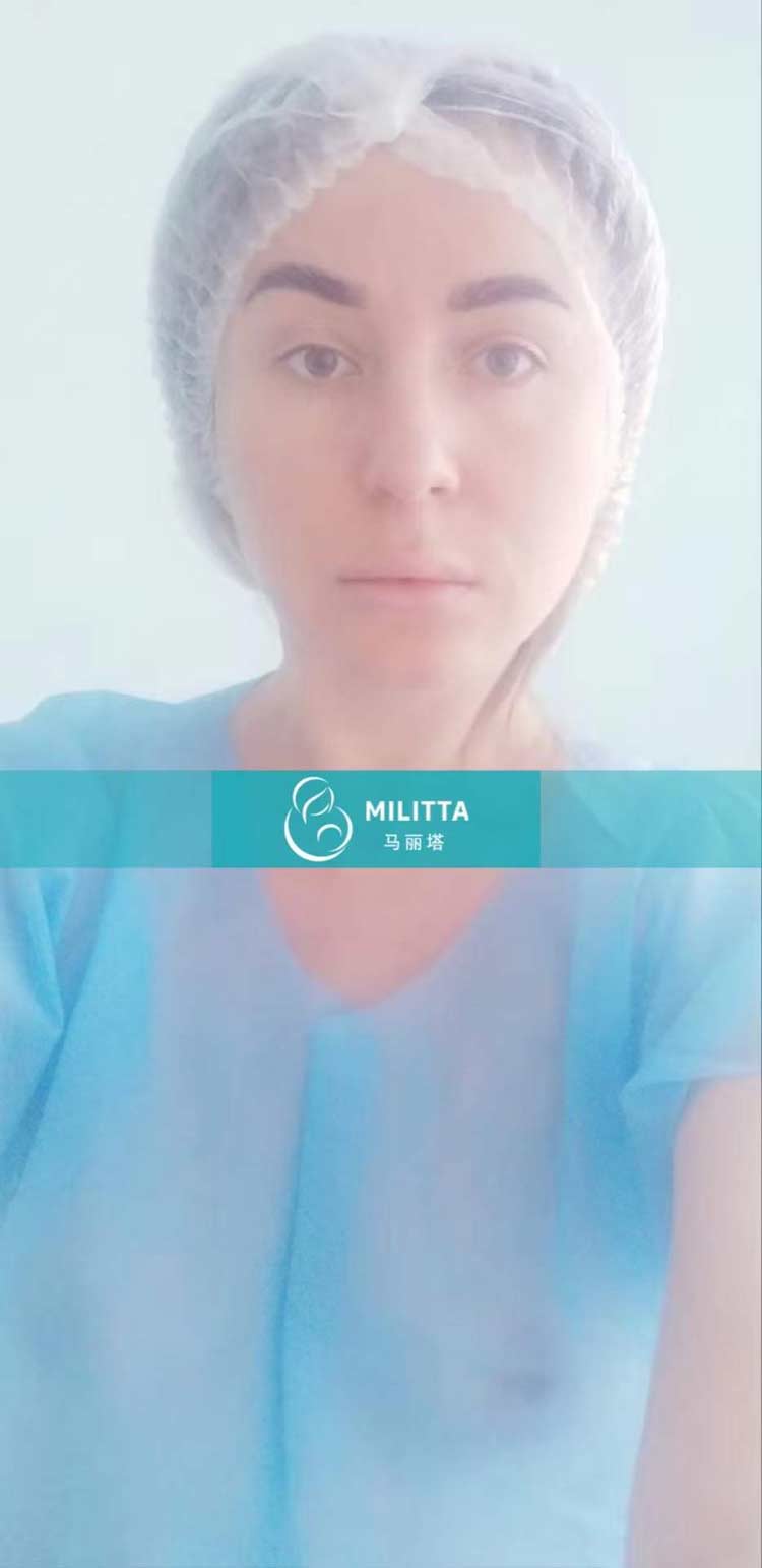 乌克兰试管孕妈移植胚胎