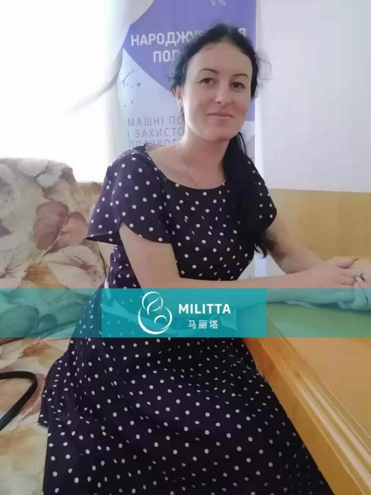 乌克兰试管孕妈做产检