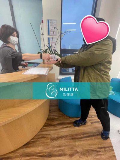 L夫妇过来丽塔医院照B超监测卵泡发育情况,继续打促排针